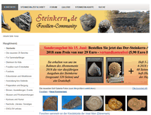 Tablet Screenshot of exkursionen.steinkern.de